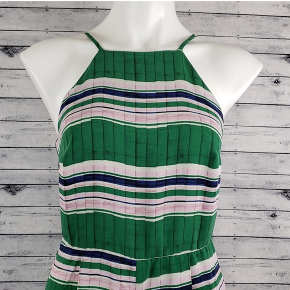 TOPSHOP High Neck Culotte Jumpsuit Romper Sz 6 - Picture 3 of 8